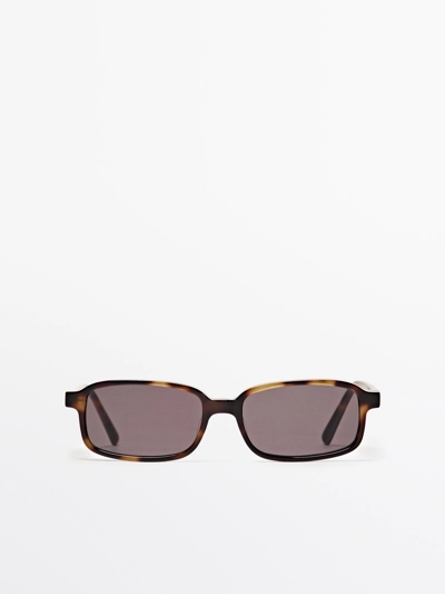 Zara Солнцезащитные очки маленькие прямоугольные