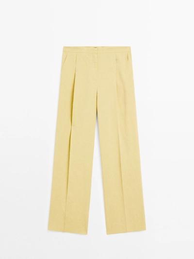 Zara Брюки для костюма с деталями вытачек