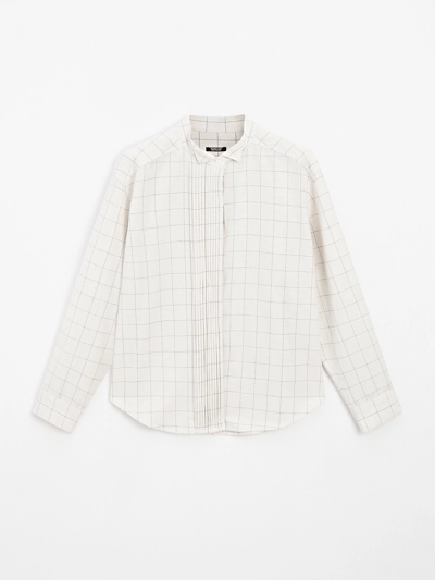 Zara Рубашка в клетку с запахами