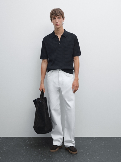 Zara Поло свитер с косынкой из 100% хлопка