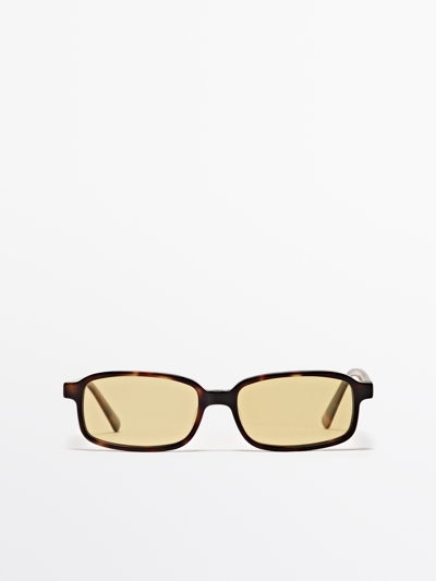 Zara Солнечные очки маленькие прямоугольные