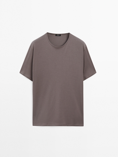 Zara Футболка из легкого хлопка 100%