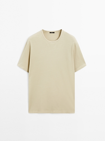 Zara Футболка с коротким рукавом в стиле VINTAGE