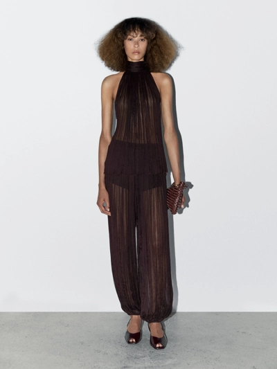 FLOWING PLEATED BALLOON TROUSERS - STUDIO