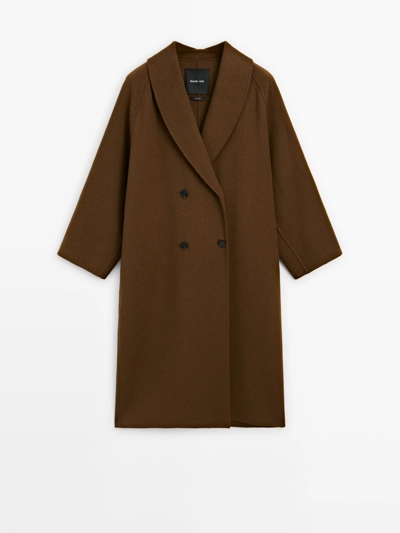 LONG COAT WITH WOOL