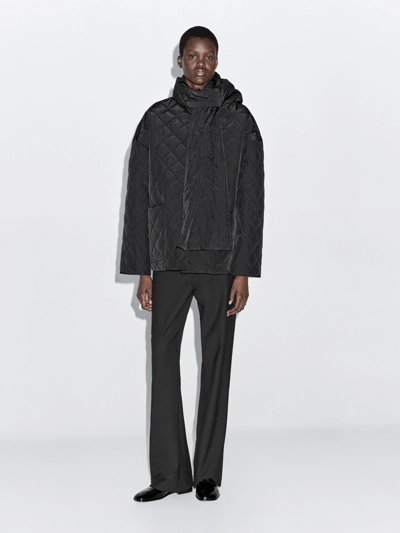 LIGHTWEIGHT JACKET WITH SCARF DETAIL