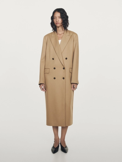 100% WOOL LONG COAT
