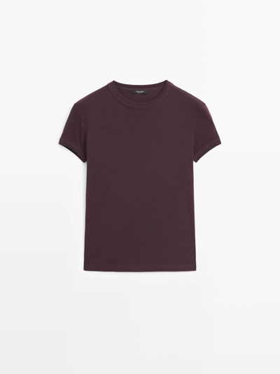 100% COTTON SHORT-SLEEVE T-SHIRT
