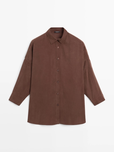 Длинная блуза свободного кроя- Заказать в России