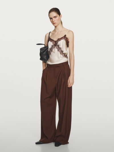 Zara Широкие брюки с двойными вытачками - STUDIO