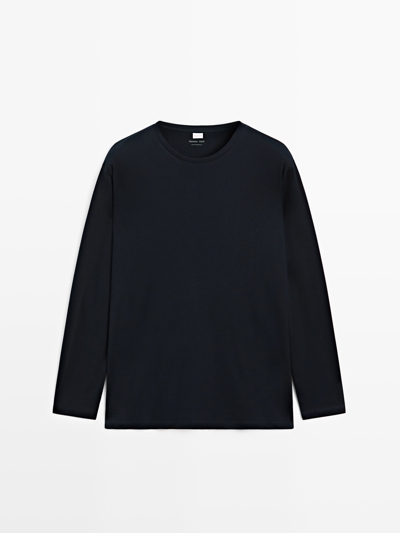 Zara Пижама в полоску из 100% хлопка с длинным рукавом