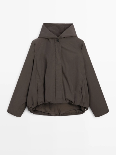 WATER-REPELLENT BOMBER JACKET