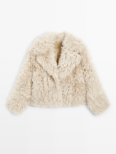 Zara Короткое кожаное пальто - STUDIO