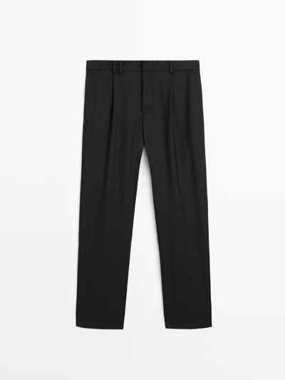 RELAXED FIT TROUSERS
