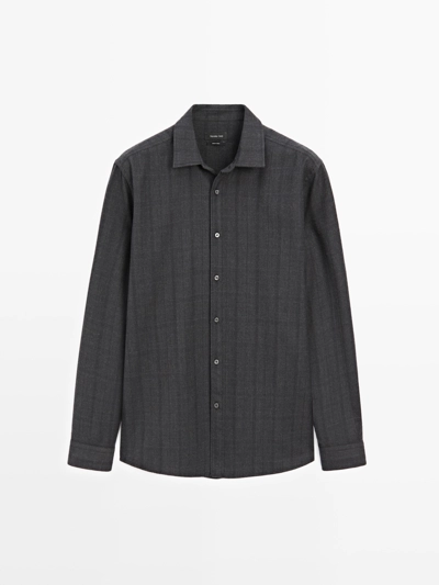 Рубашка в клетку с регулярной посадкой- Заказать в России