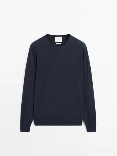 Свитер из 100% кашемира с круглым вырезом - LIMITED- Заказать в России