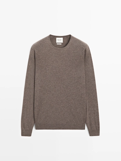 Джемпер с круглым вырезом из 100% кашемира - LIMITED- Заказать в России