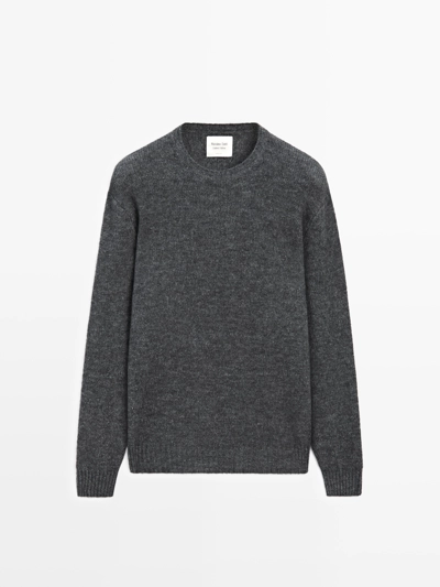 Свитер из альпакиевой смеси- Заказать в России