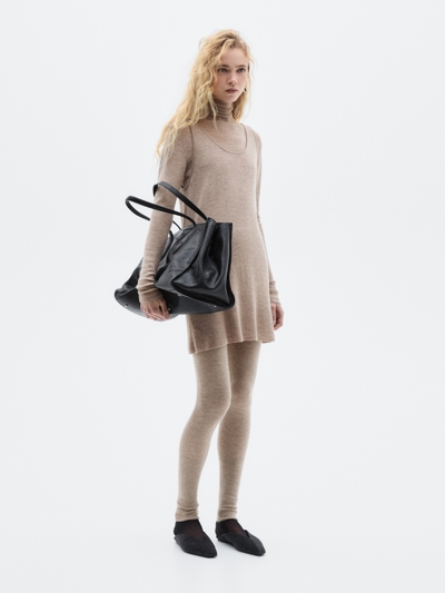 Zara Длинный топ на тонких бретельках из 100% кашемира - LIMITED