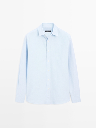 Zara Рубашка OXFORD с регулярной посадкой