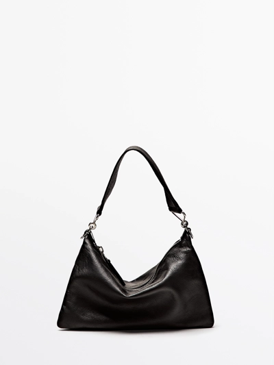 Небольшая кожаная сумка с отделениями- Заказать в России