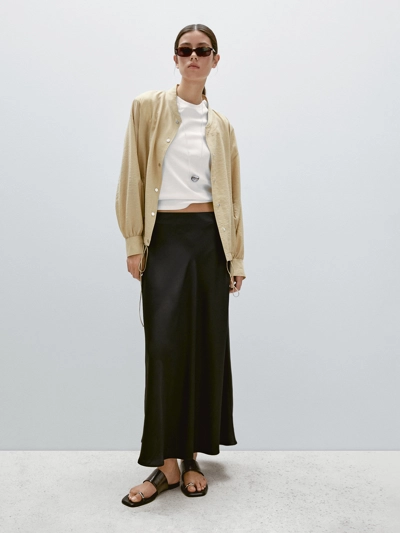 Хлопковая футболка с короткими рукавами реглан