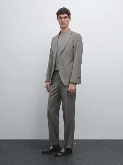 Брюки костюмные из 100% шерсти- Заказать в России