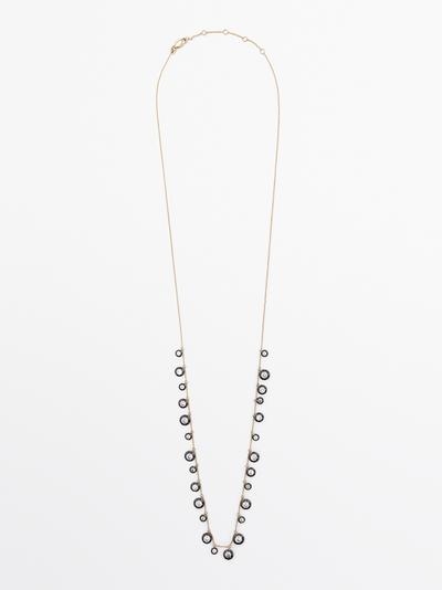 Zara Ожерелье с античными стразами