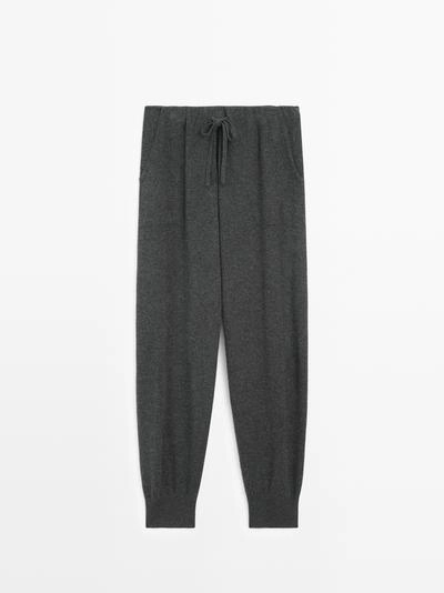 Бриджи с карманами из 100% шерсти