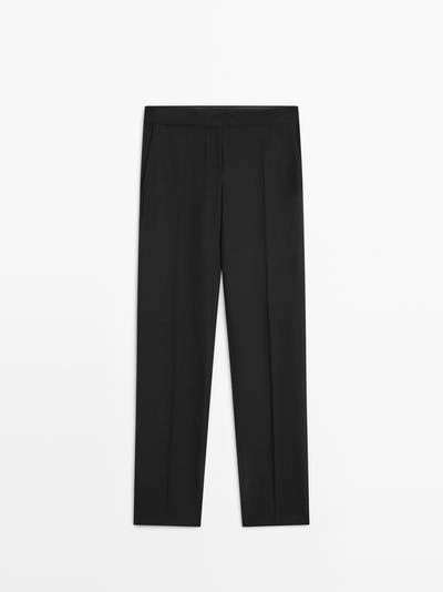 Брюки костюмные из крепа- Заказать в России