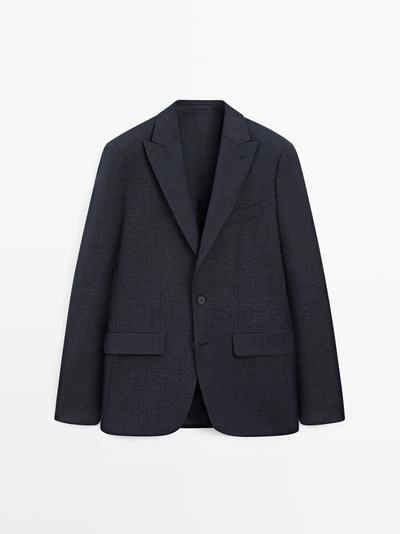 Пиджак из 100% шерсти