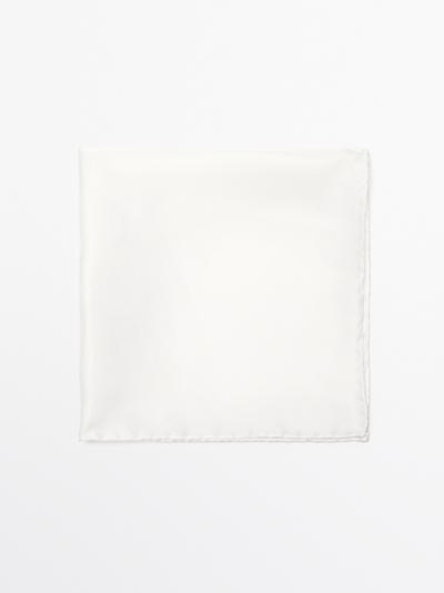 Zara Платок для кармана из 100% шелка