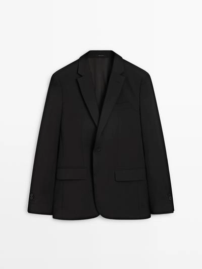 Пиджак из 100% шерсти