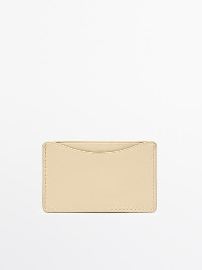 Zara Кошелек из натуральной кожи NAPPA