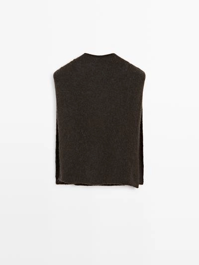 Шапка с капюшоном из альпаки- Заказать в России