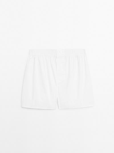 Zara Хлопковые боксеры MASSIMO DUTTI