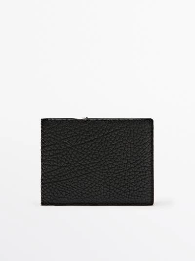 Кошелек из натуральной кожи с портретной ориентацией- Заказать в России