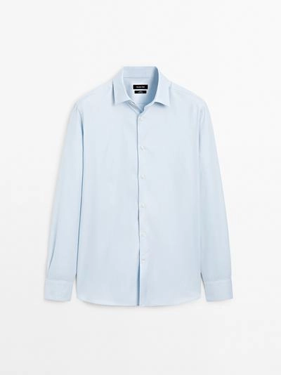 Рубашка OXFORD из хлопка слим-фит