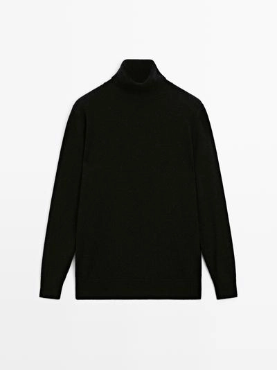 Вязанный свитер-воротник из 100% кашемира- Заказать в России