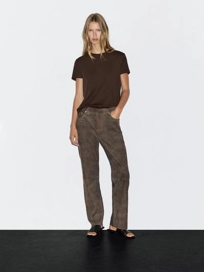 Футболка из 100% хлопка с деталями шва- Заказать в России