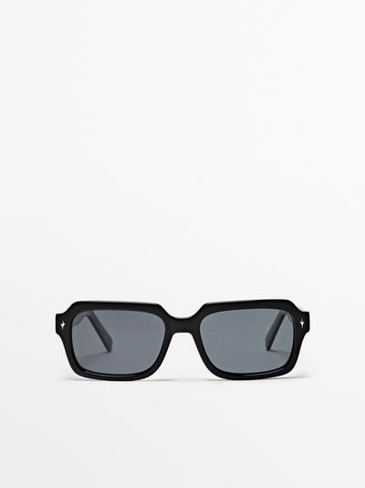 Zara Прямоугольные солнцезащитные очки