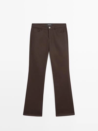 Massimo Dutti Брюки прямого кроя