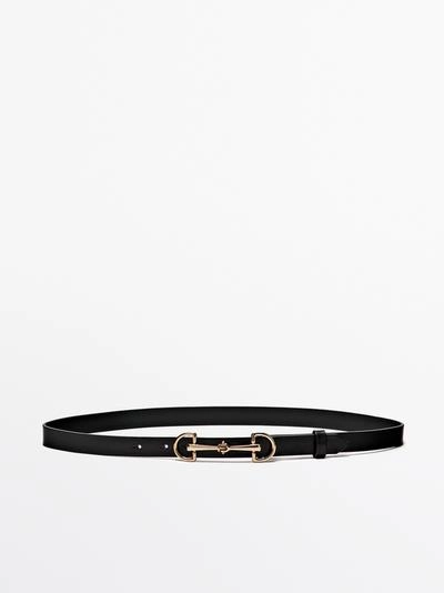 Кожанный ремень для верховой езды