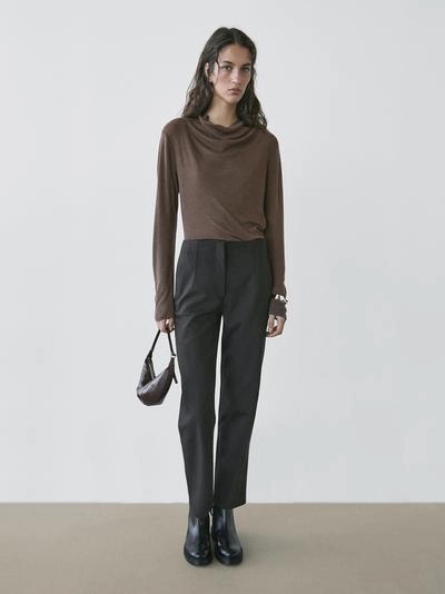 Брюки из технической смесовой ткани- Заказать в России