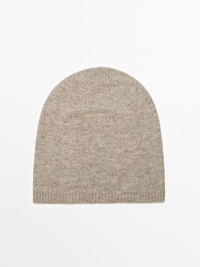 Zara Тонкая вязаная шапка