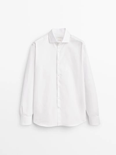 Рубашка SLIM FIT из 100% хлопка- Заказать в России