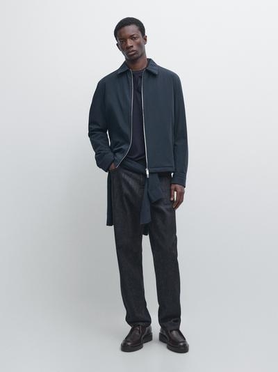 Zara Куртка короткая с деталями кармана