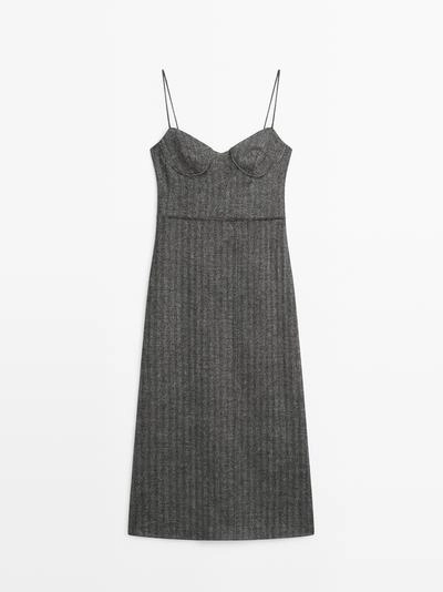 Мини-платье на бретелях- Заказать в России