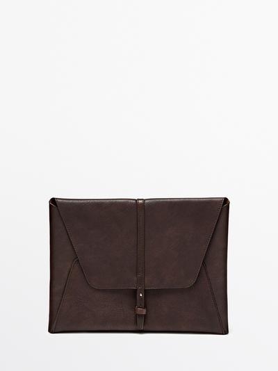 Zara Кожаный чехол для IPAD из натуральной кожи