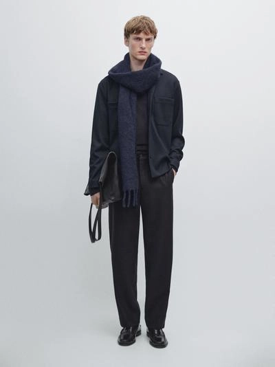 Овершерт с пуговичными карманами